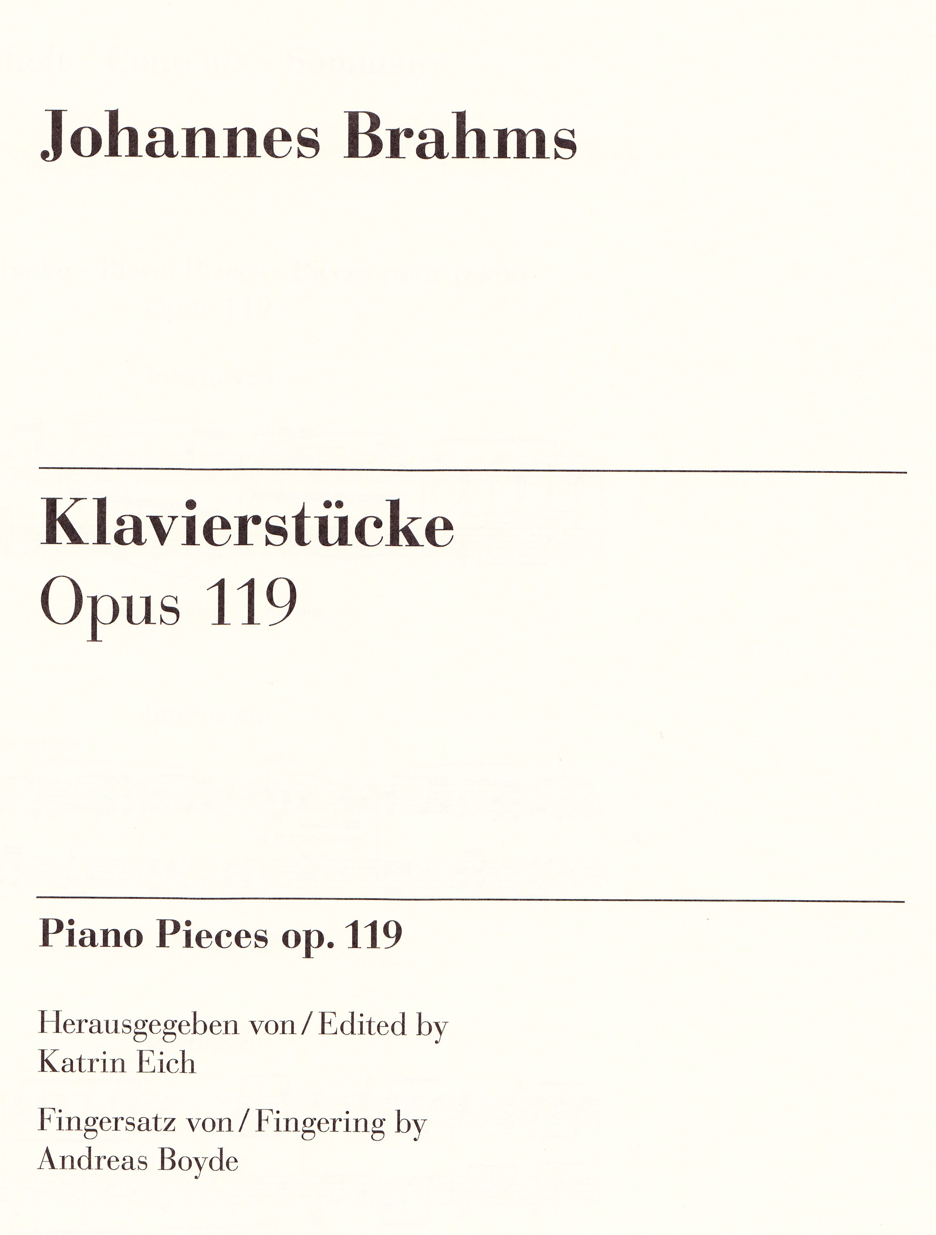 Henle Brahms Op. 119 [2]