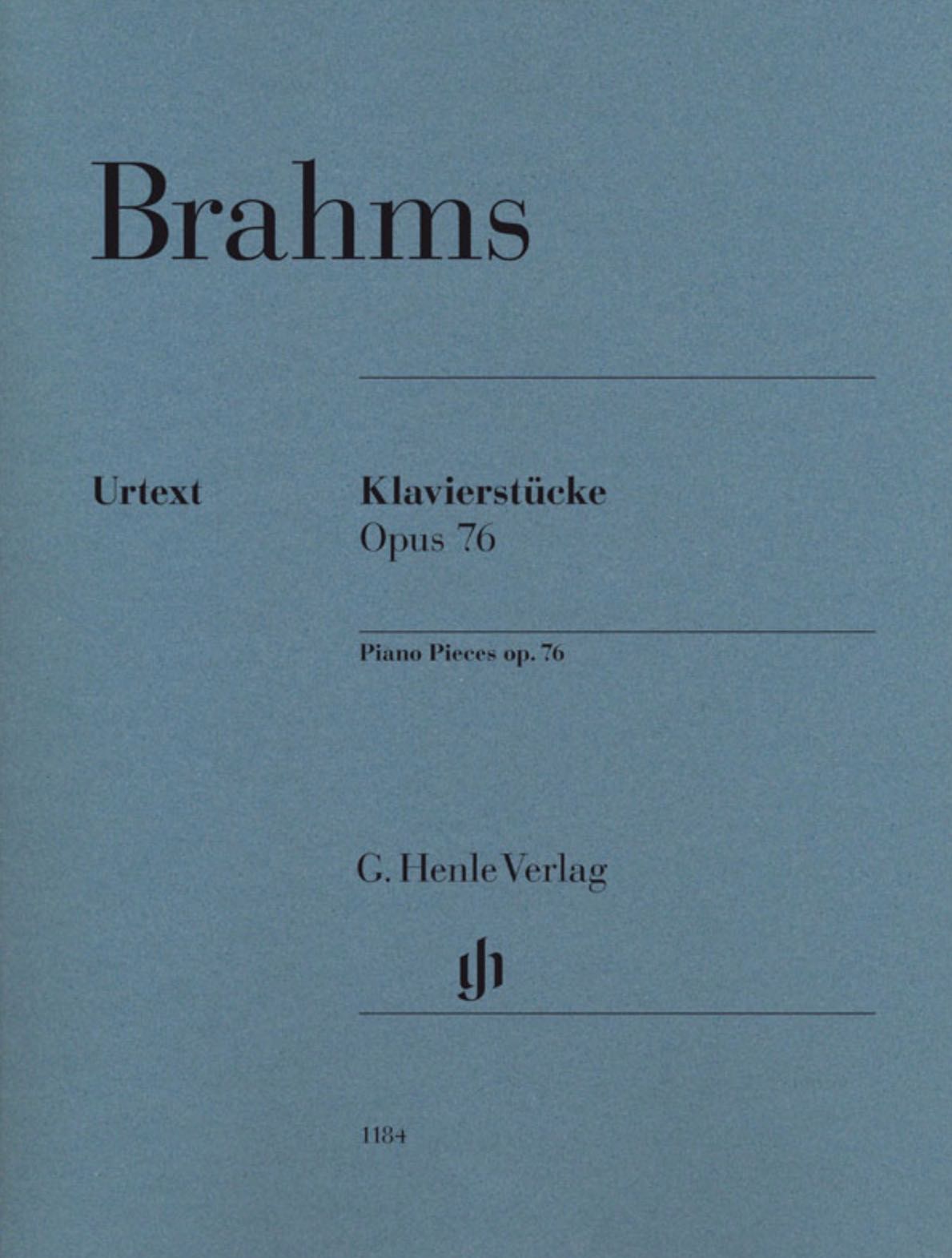 Henle Brahms Op. 76